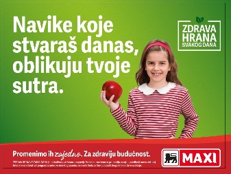 MAXI PLATFORMA POSVEĆENA ZDRAVOJ ISHRANI Zdrava hrana svakog dana