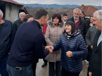 MINISTAR MALI U GUČI Dočekali ga srdačni meštani "Oni vide šta je urađeno, hoću da čujem šta nedostaje"