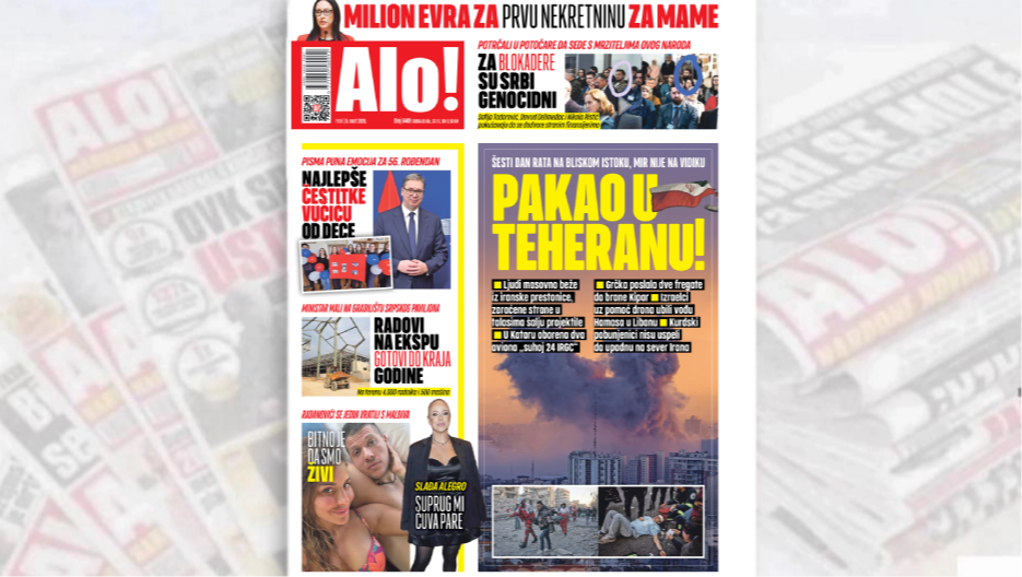 PAKAO U TEHERANU! Šesti dan rata na Bliskom istoku, mir nije na vidiku