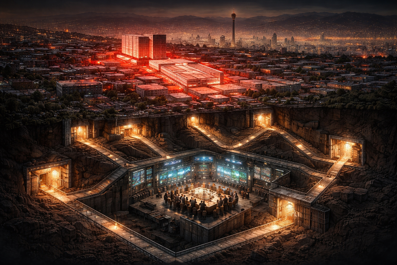 RAZOTKRIVEN PODZEMNI GRAD IRANSKOG VOĐE! IDF objavio snimak bunkera, evo kako izgleda kompleks! (VIDEO)