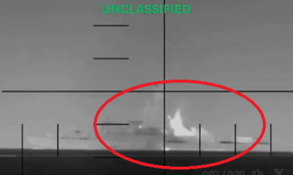 GLEDAJTE KAKO JE AMERIKA TORPEDOM POTOPILA IRANSKI RATNI BROD Poginule desetine mornara