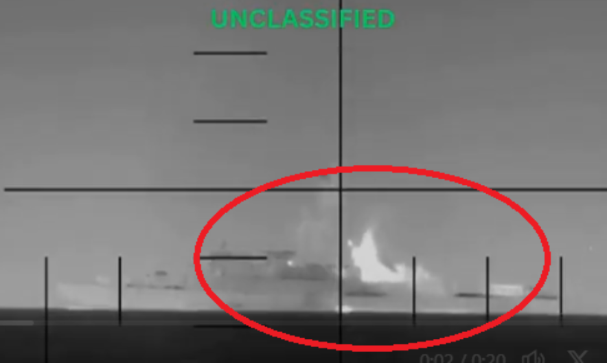 GLEDAJTE KAKO JE AMERIKA TORPEDOM POTOPILA IRANSKI RATNI BROD Poginule desetine mornara