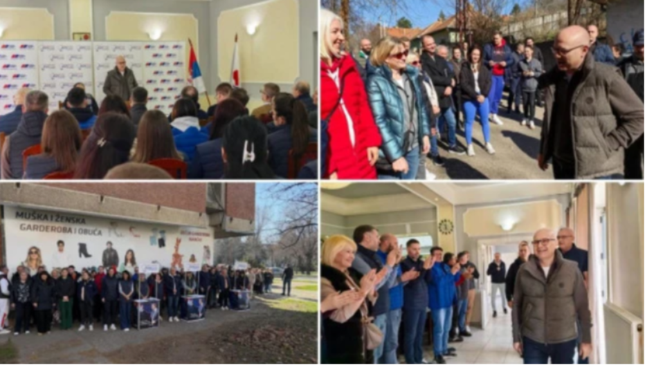 PUNA SALA U SIVCU, U KULI DOČEKAN APLAUZOM Lider SNS Vučević poručio: Zajedno do pobede 29. marta!