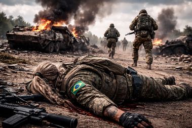 KRVAVI OBRAČUN KOD KUPJANSKA! Ruska vojska sravnila grupu stranih boraca