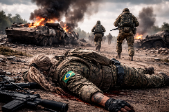 KRVAVI OBRAČUN KOD KUPJANSKA! Ruska vojska sravnila grupu stranih boraca