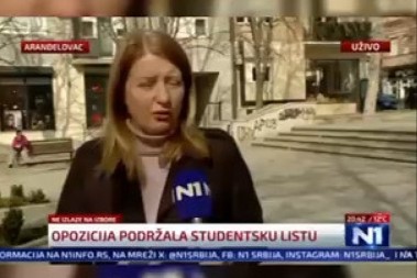 N1 U PROGRAMU UŽIVO PRIZNALI: Ne znamo ko stoji iza „studentske liste“
