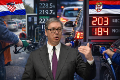 VOZAČI U HRVATSKOJ U ŠOKU, VUČIĆ DRŽI CENE! Evo kolika je razlika na pumpama Srbije i komšija