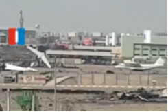 RAZOREN AERODROM U TEHERANU! Od 16 aviona ostale olupine (VIDEO) 