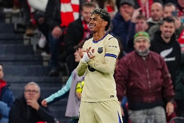 GOLČINA JAMALA Barsa srušila Bilbao