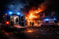 UKRAJINCI DRONOVIMA UNIŠTILI VASILJEVKU! Najmanje 10 mrtvih u napadu 