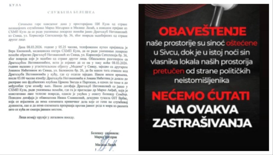 EVO DOKAZA! Blokaderi se potukli između sebe, išarali prostorije, a za SVE OPTUŽILI SNS!