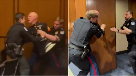 BRUTALNO NASILJE U AMERIČKOM SENATU Kada je ovo rekao o ratu u Iranu, počeli su da ga tuku, a onda se umešao i SENATOR (VIDEO)