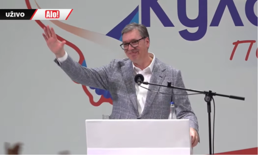 "DO UBEDLJIVE POBEDE 29. MARTA" Moćan državnički govor Vučića u Sivcu! 