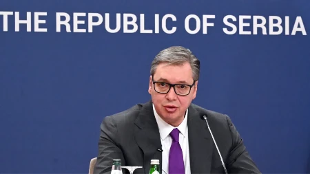 TAJANI KOD VUČIĆA Susret od velike važnosti u Palati Srbije
