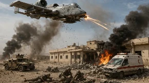 TRAMP SE POVLAČI SA BLISKOG ISTOKA? Iran pogodio aerodrom u Kuvajtu, izbio veliki požar