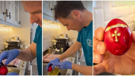 "POŠTUJEMO OBIČAJE I TRADICIONALNO FARBAMO JAJA" Mali objavio snimak i poslao poruku građanima Srbije (VIDEO)