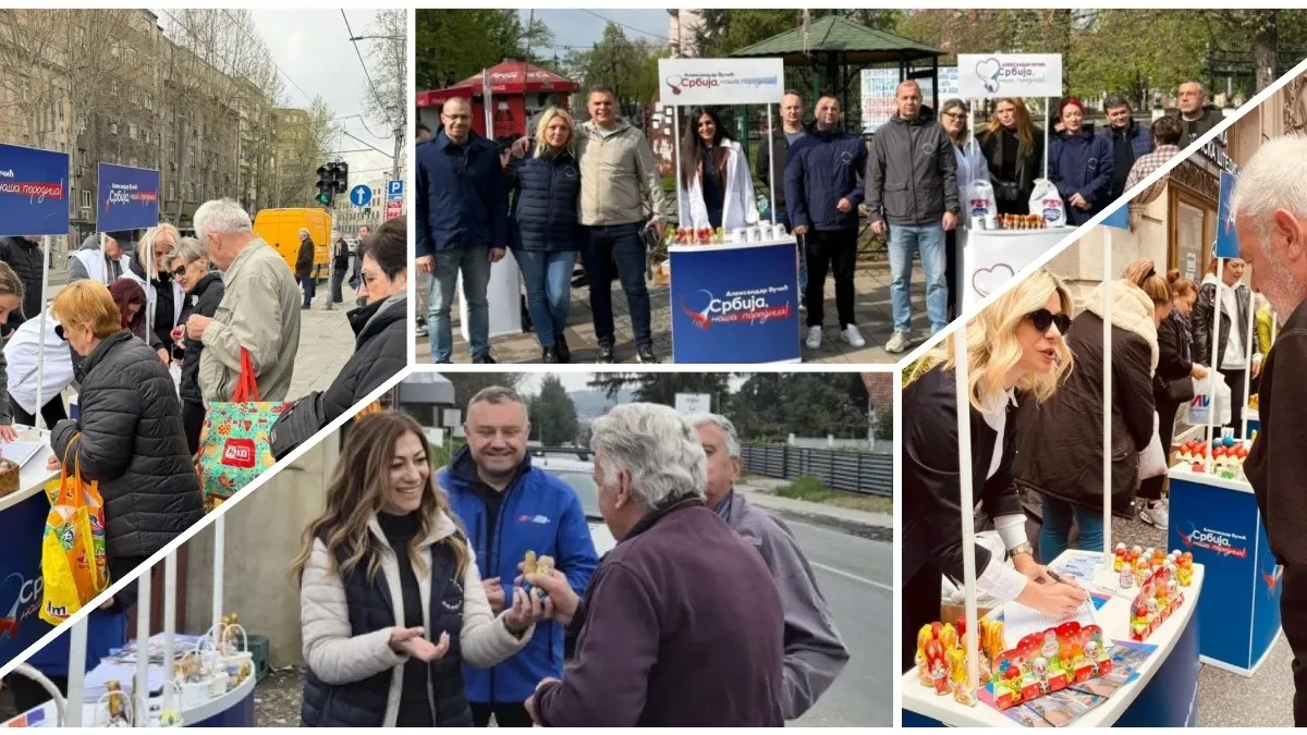 AKTIVISTI SNS NA ULICAMA BEOGRADA PRED VASKRS! Više od 150 lokacija, građanima poslata snažna poruka zajedništva i podrške