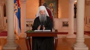 "BEZ NAŠIH KOSOVSKO-METOHIJSKIH SRBA NEMA BOLJEG ŽIVOTA NI ZA KOGA OD NAS" Vaskršnja poslanica patrijarha Porfirija vernom narodu (VIDEO)