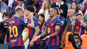 KATALONCI BEŽE MADRIĐANIMA Barselona u gradskom derbiju razbila Espanjol za "plus devet"