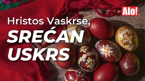 HRISTOS VASKRSE Dragi čitaoci, srećan Vaskrs! "Alo!" vam želi mnogo zdravlja, ljubavi i sreće!