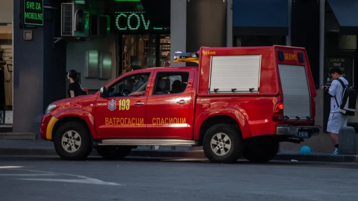 OSVEŽIVAČ ZA VAZDUH IZAZVAO EKSPLOZIJU U JAGODINI Frizerski salon potpuno razoren