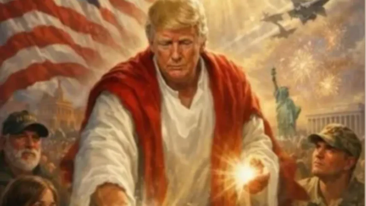 DA, TRAMP JE UPRAVO OVO OBJAVIO Prikazao sebe kao Isusa nakon što je kritikovao papu Lava XIV