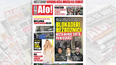 BLOKADERI BEZBOŽNICI Ništa im nije sveto, pa ni Uskrs!