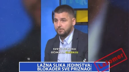 LAŽOMER: Lažna slika jedinstva - blokader sve priznao! (VIDEO)