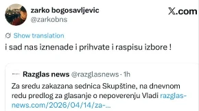 OPŠTA PANIKA MEĐU BLOKADERIMA! "Šta ćemo ako Vučić sutra stvarno raspiše izbore?"