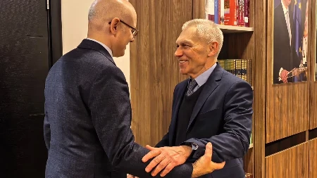 SASTALI SE VUČEVIĆ I BOCAN-HARČENKO Otvoren i prijateljski razgovor o međunarodnim prilikama, bezbednosnim i ekonomskim izazovima (FOTO)