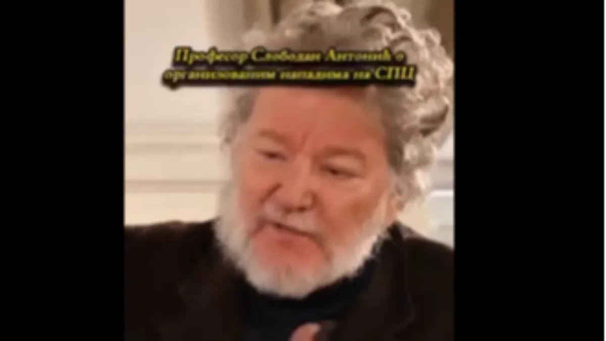 "NE TREBA TI CRKVA" Antonić upozorava na opasan hibridni rat protiv SPC