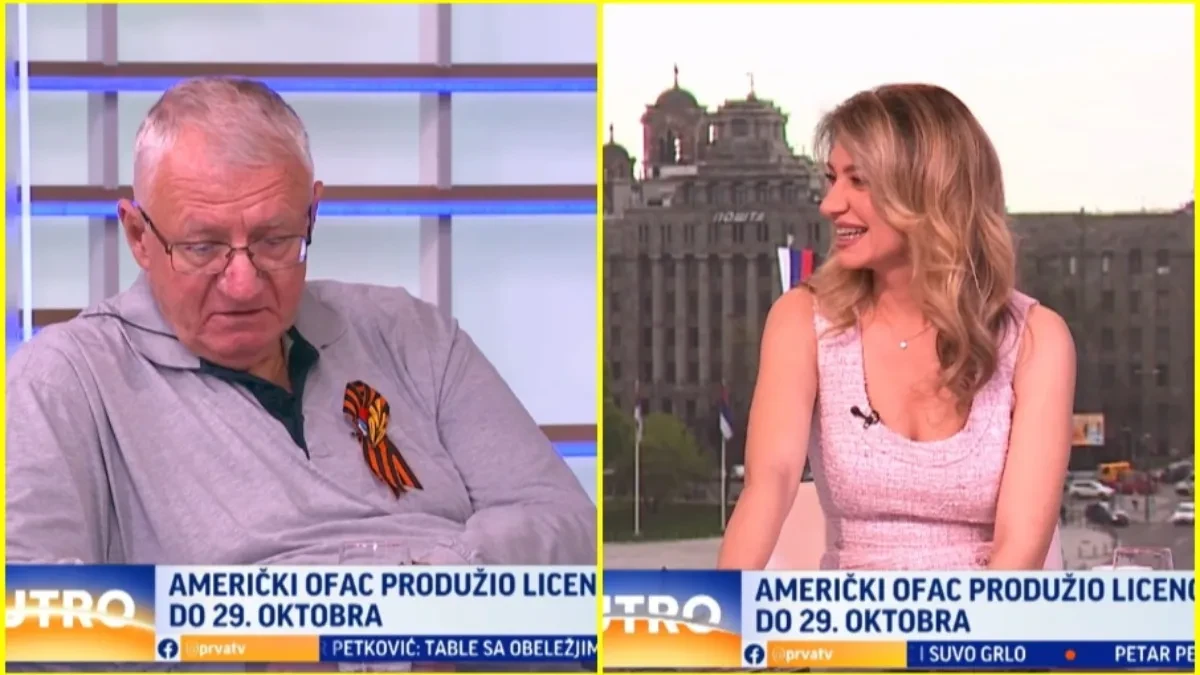 VODITELJKA ZBUNILA ŠEŠELJA "Šta je smešno?"
