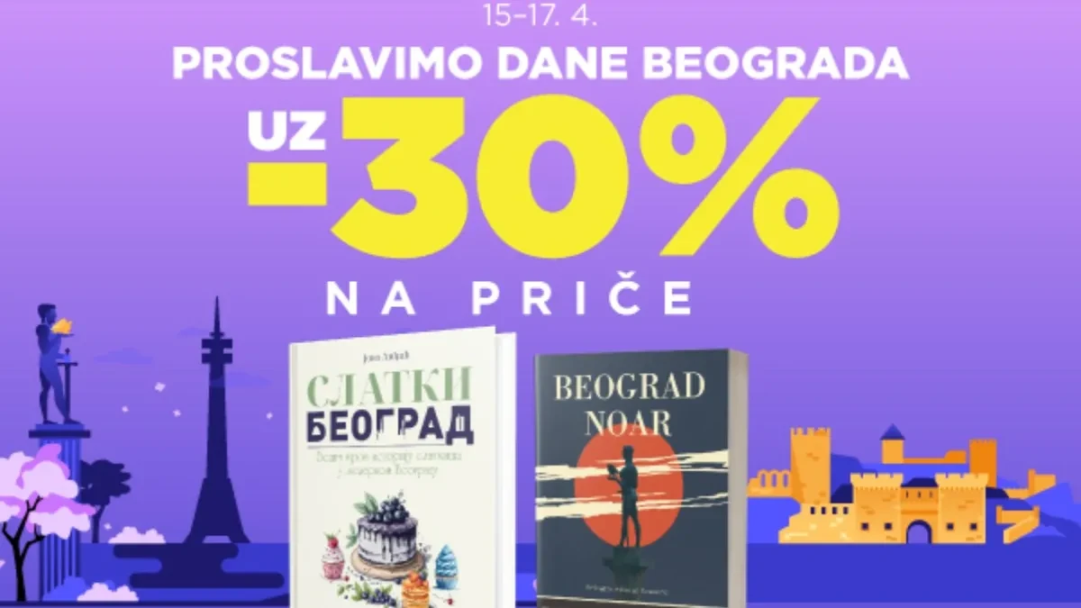 Dve nove knjige o Beogradu: Potpuno drugačije, od kolača do krimi priča