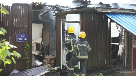 BUKTINJA U OBJEKTU NA VOŽDOVCU, UMRO RADNIK Tragičan epilog drame kod Plavog mosta