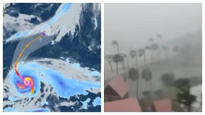 JEZIVI SNIMCI NAJSTRAŠNIJE OLUJE OVE GODINE Vetar divlja 280 na sat, LJUDI SE BORE ZA GOLI ŽIVOT (VIDEO)