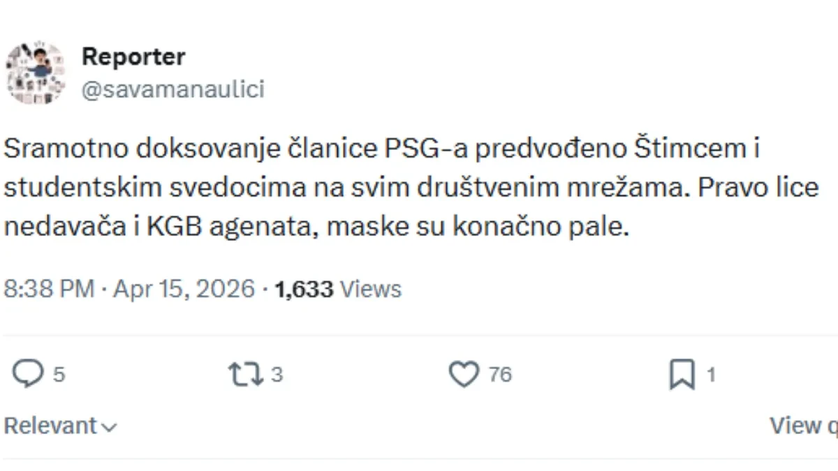 MASKE SU PALE, BLOKADERI SE RASKRINKAVAJU MEĐU SOBOM "Pravo lice nedavača i KGB agenata"