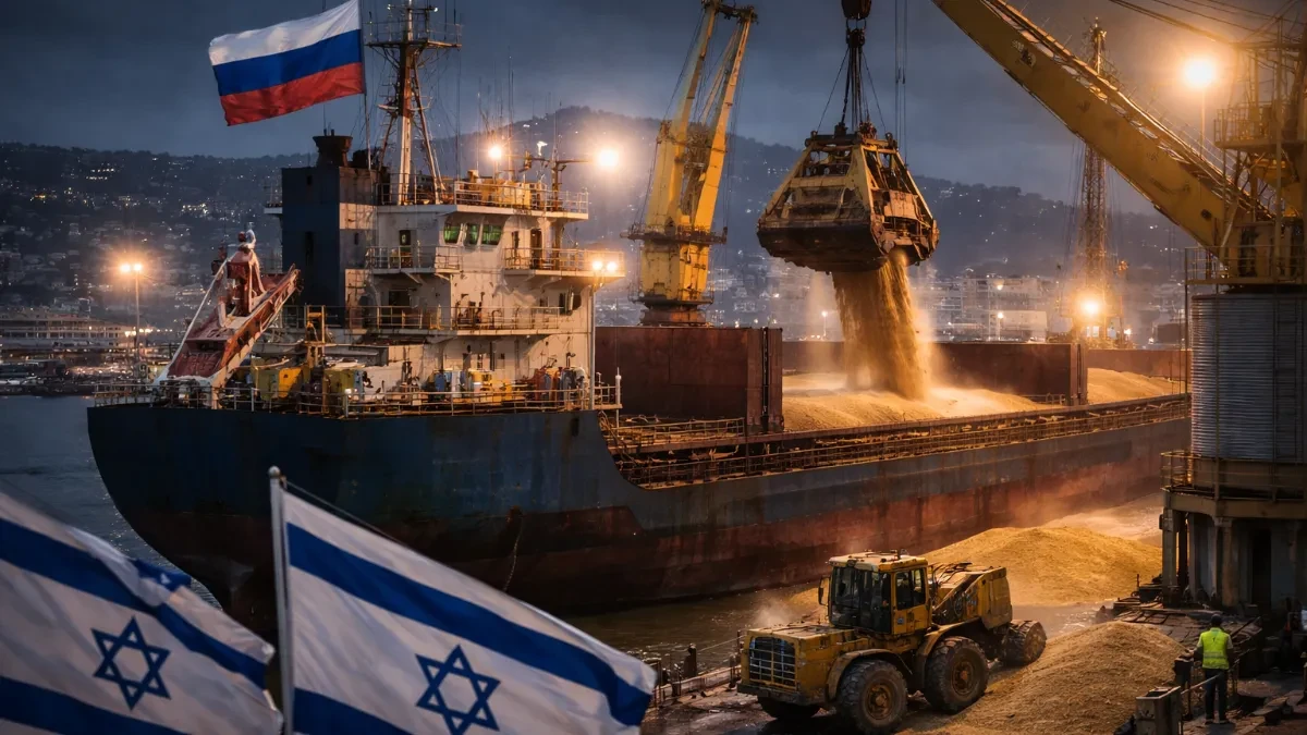 SKANDAL SA „UKRADENIM ŽITOM“! Ukrajina besna na Izrael – ruski brod uplovio, pa nestao!