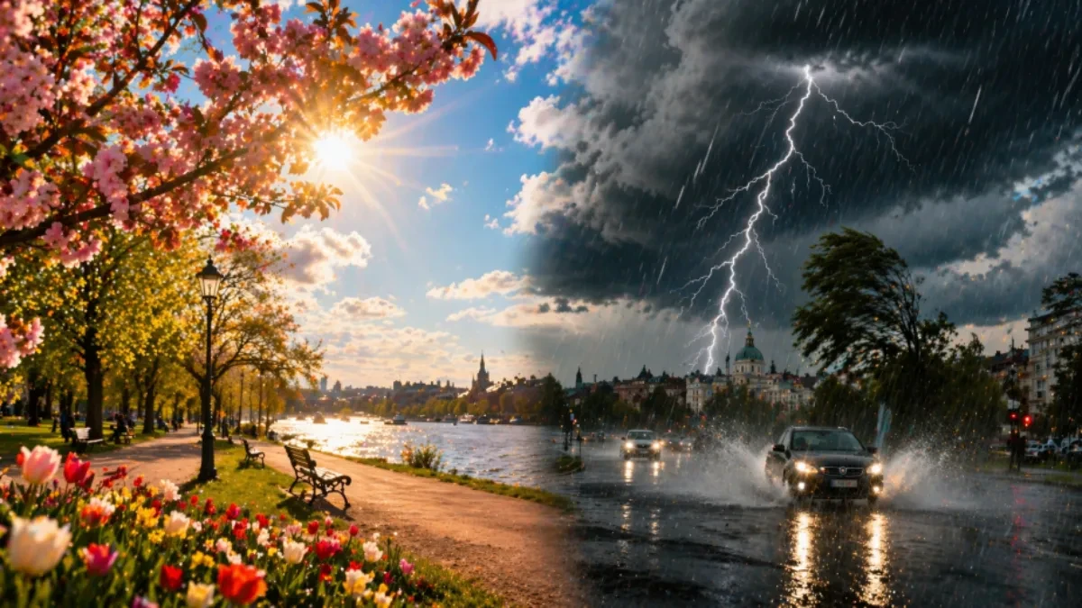 PRAVO PROLEĆE, A ONDA ŠOK PREOKRET Evo kad nam stižu pljuskovi sa grmljavinom 