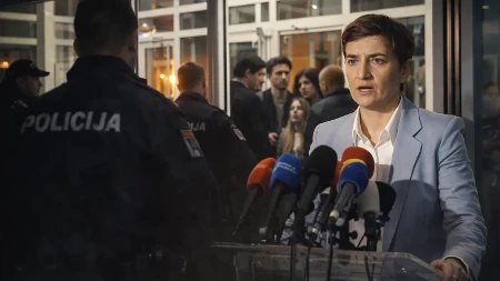 „TALAČKA KRIZA USRED BEOGRADA!“ Brnabić: Blokaderi zaključali ljude zbog izbora!