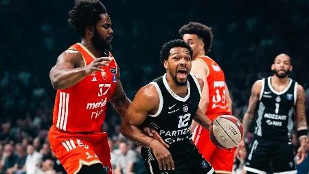 OD "PLUS 19" DO NEIZVESNOSTI Partizan umalo sve prosuo, ali na kraju savladao Zvezdu