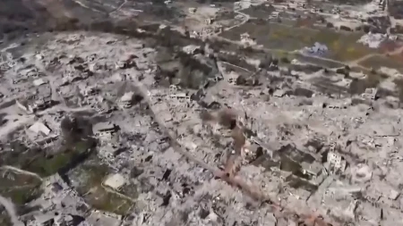 OVO JE DO SKORO BIO GRAD, POGLEDAJTE SADA: Vojska ga je sravnila sa zemljom (VIDEO)