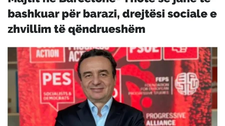 KURTI PREDVODIO BLOKADERSKU EKIPU U BARSELONI! Ovo su te "globalne progresivne snage" koje bi da preuzmu Srbiju?!