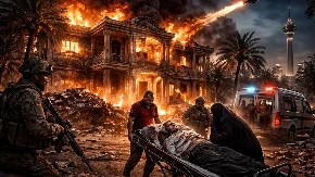 “NISU GA POŠTEDELI!” Kuća sravnjena u napadu – žena mrtva, Harazi se bori za život!