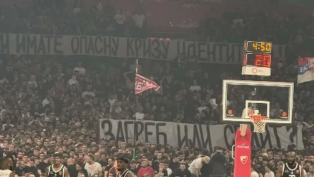 OGROMAN NATPIS "Delije" brutalno isprozivale "grobare"