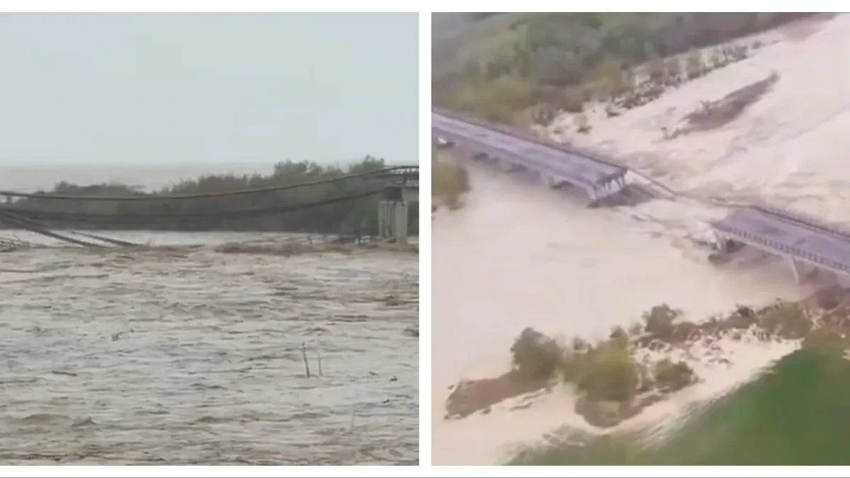 NEMILE SCENE U ČLANICI EU: Raspao im se most, sve se ruši, narod u velikoj nevolji (VIDEO)