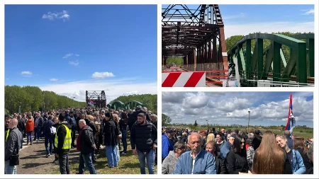 PREDSEDNIK SRBIJE TAČNO U PODNE U TOMAŠEVCU Otvara novi železnički most preko Tamiša