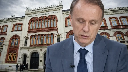 ĐOKIĆ NEMA OBRAZA DA SEDNE ZA STO SA PREDSTAVNICIMA SVOJE DRŽAVE Mesarović: Sa mesta rektora je beskrupulozno krenuo u kampanju po Evropi BEDNO I PONIŽAVAJUĆE ZA PRISTOJNOG ČOVEKA