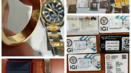 ZAPLENA NA GRANICI Putnici pokušali da prokrijumčare dijamante i luksuzne satove iz Beča (FOTO)