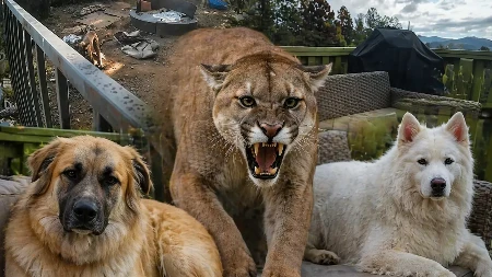 KRVAVI HOROR U DVORIŠTU! Zver upala i raskomadala pse — vlasnici gledali uživo