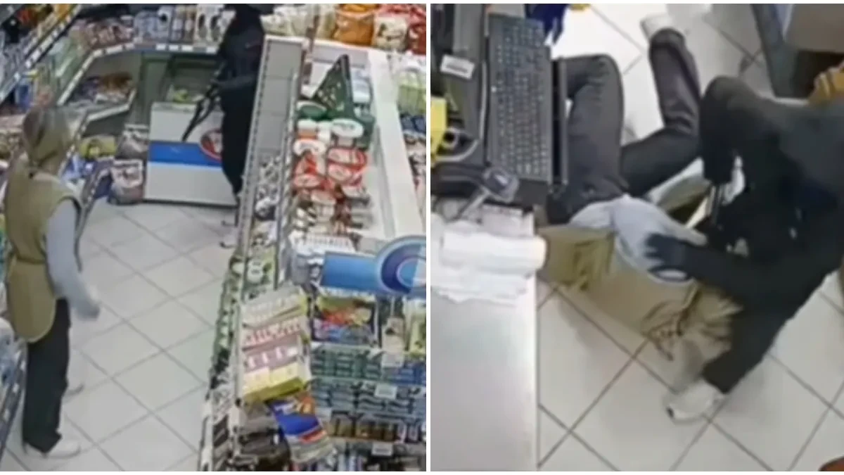 LOPOV IZ MOSTARA POGINUO U UDESU?! Hrabra radnica stala pred kalašnjikov i sprečila pljačku (VIDEO)